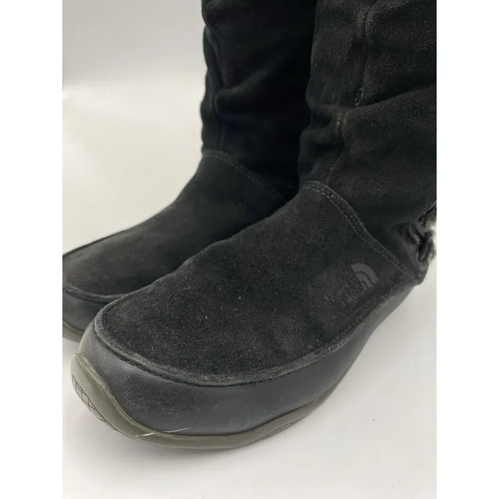 The North Face Women's Suede Primaloft 200 Insulted Mid‎ Calf Boots Black 6.5
